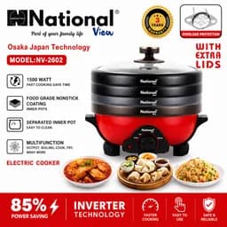 National View 4 Pot Multi-cooker - 1