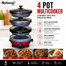National View 4 Pot Multi-cooker - 2