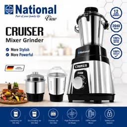 National View CRUISER Mixer Grinder – 2040W Powerhouse