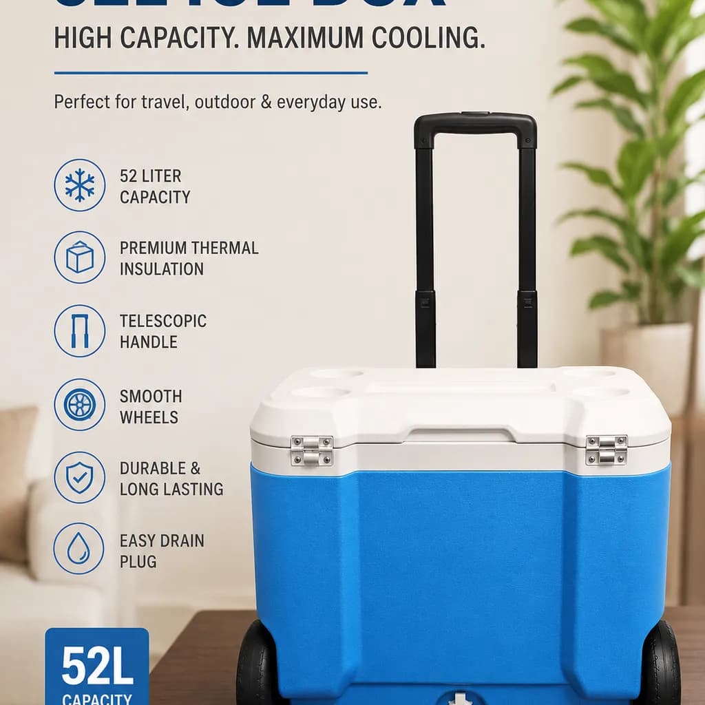 FrostMate Pro 52L Heavy Duty Ice Box - Image 1