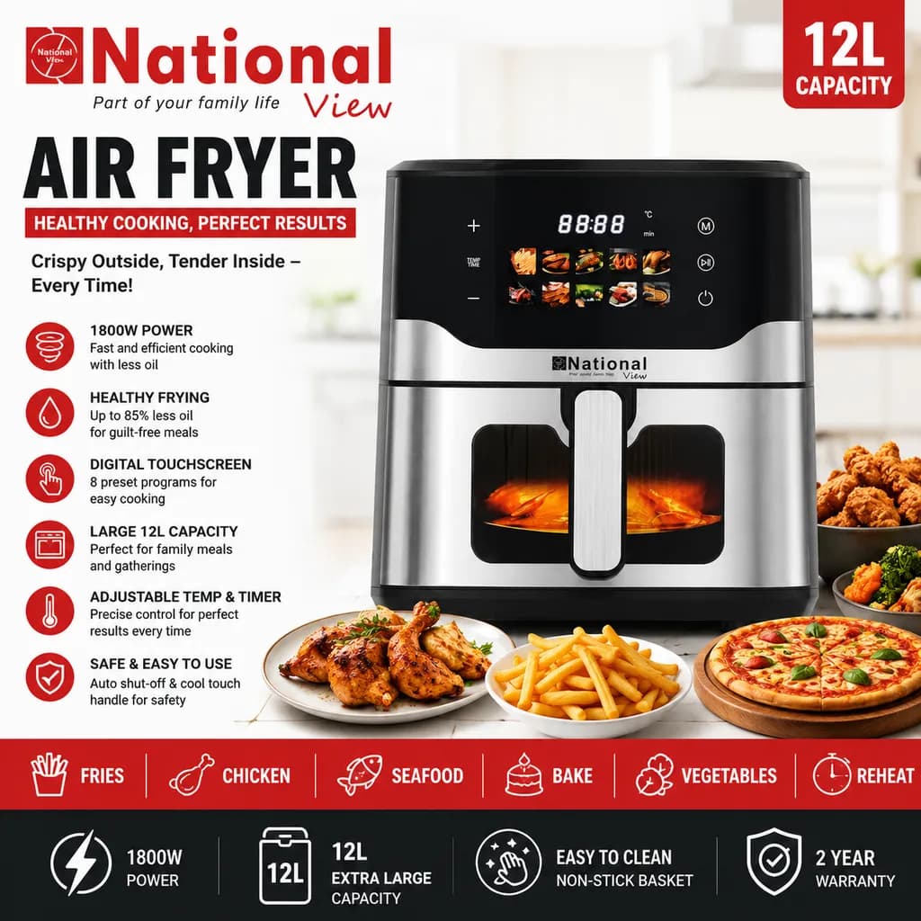 National View Air Fryer 12L - Image 1