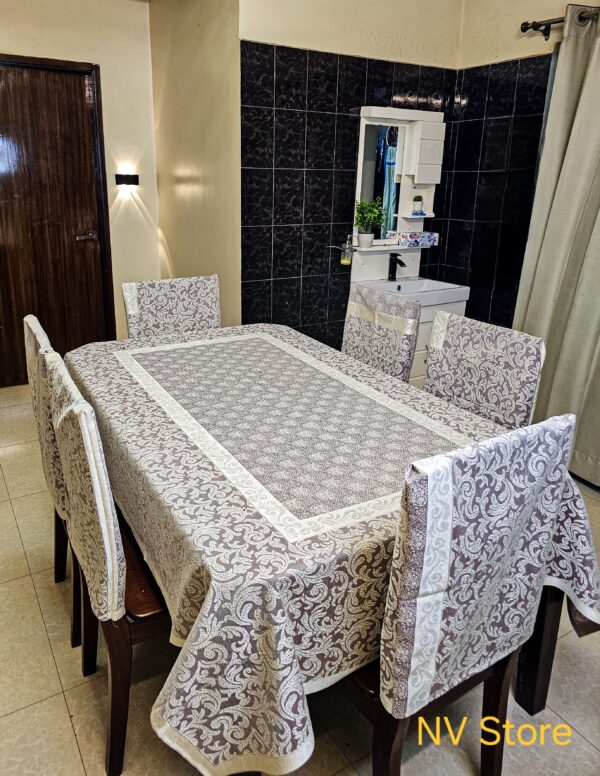 R. Sapphire Table Cloth & Chair Cover Set - Image 4