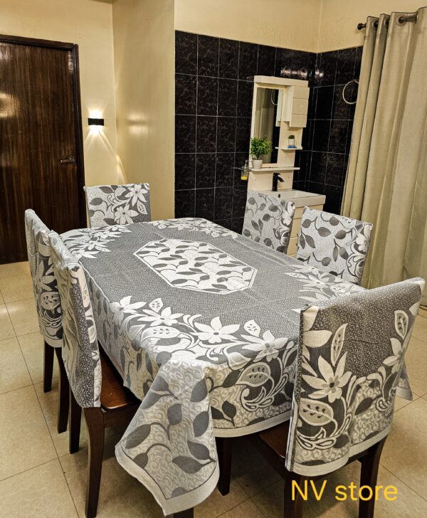 R. Sapphire Table Cloth & Chair Cover Set - Image 3