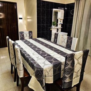 R. Sapphire Table Cloth & Chair Cover Set