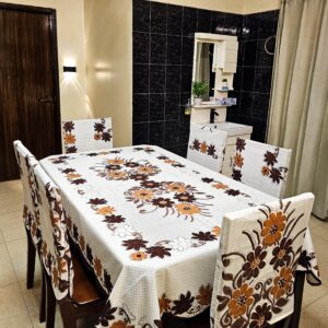 R. Sapphire (Daisy) Table Cloth & Chair Cover Set