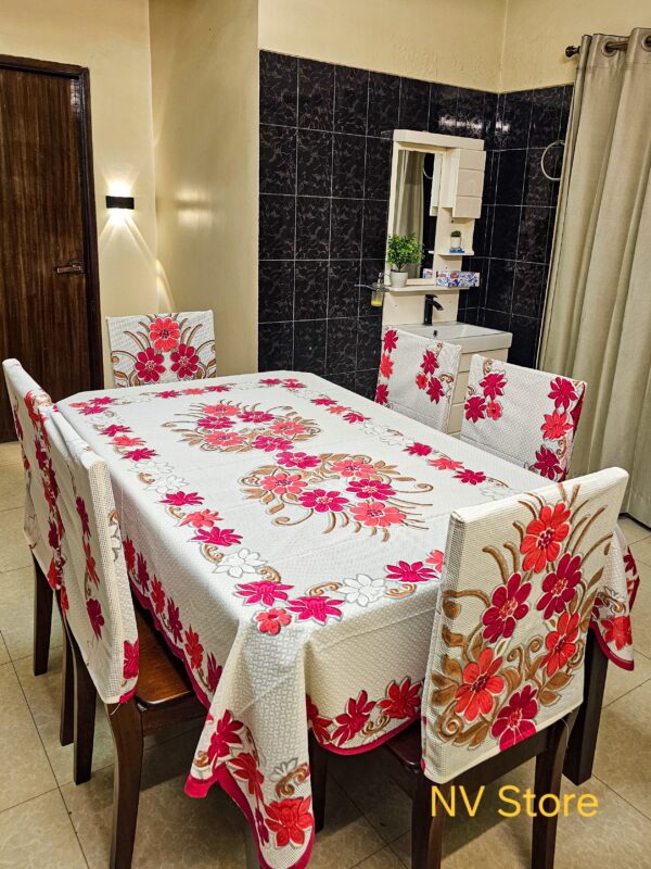 R. Sapphire (Daisy) Table Cloth - Image 3