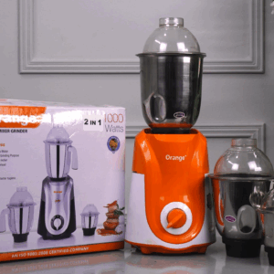 Orange Jumbo Powerful 1000 Watt Mixer Grinder