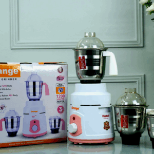 Orange New Hotel Master 1200W Mixer Grinder