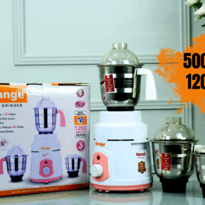 Orange New Hotel Master 1200W Mixer Grinder